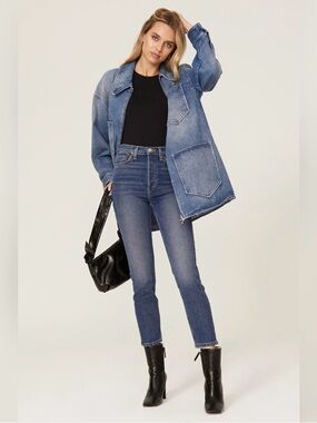 Re/Done 90s High Rise Ankle Crop